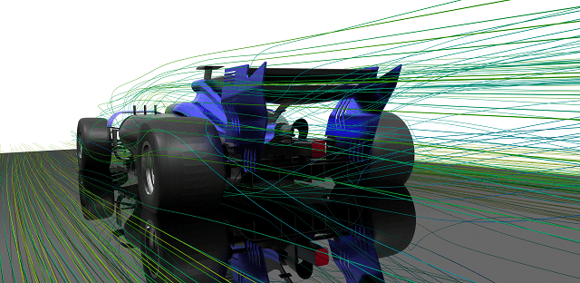 Aerodynamics Simulation Formular 1